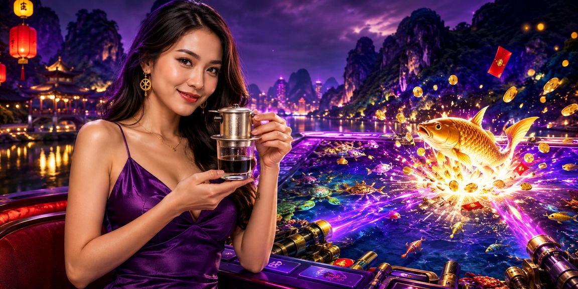 Game bắn cá điện tử phong cách Việt Nam